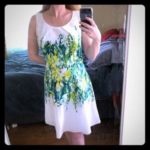 White Floral Sundress